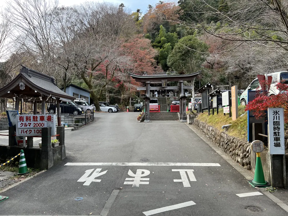 氷川神社臨時駐車場