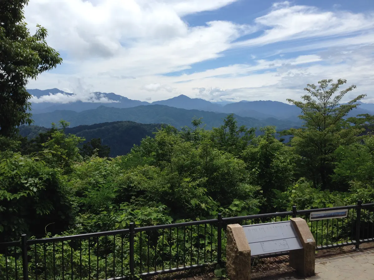 高尾山頂の大見晴台