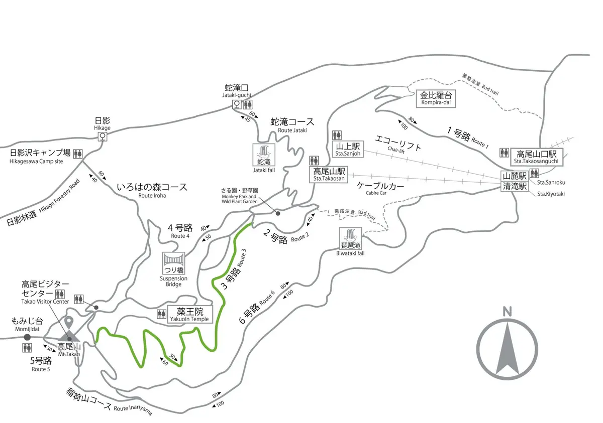 3号路のマップ