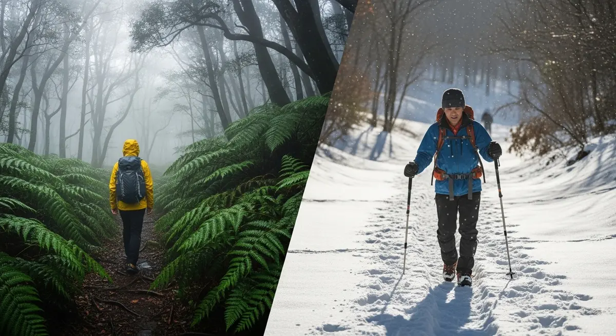 雨や雪の日の高尾山はどう楽しむ？冬の積雪時期と登山の注意点