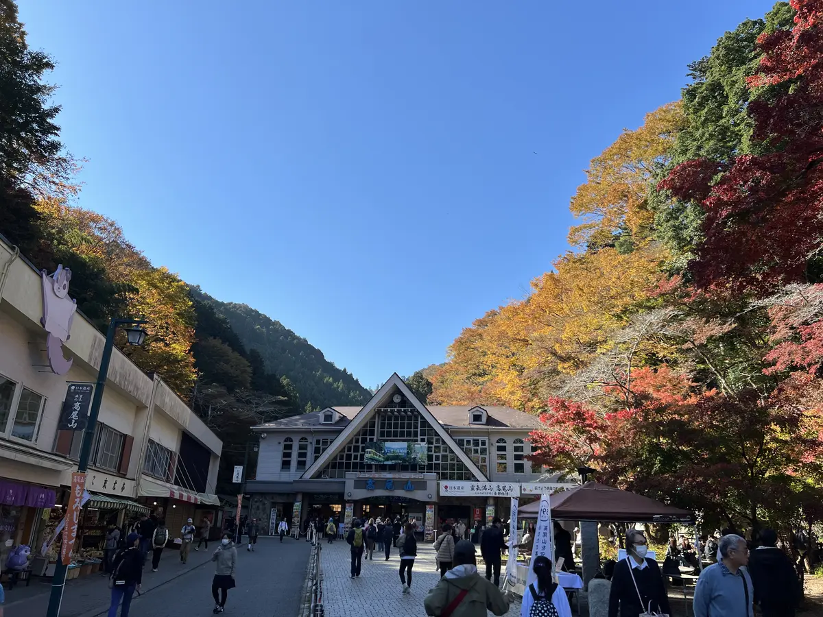 高尾山の登山道