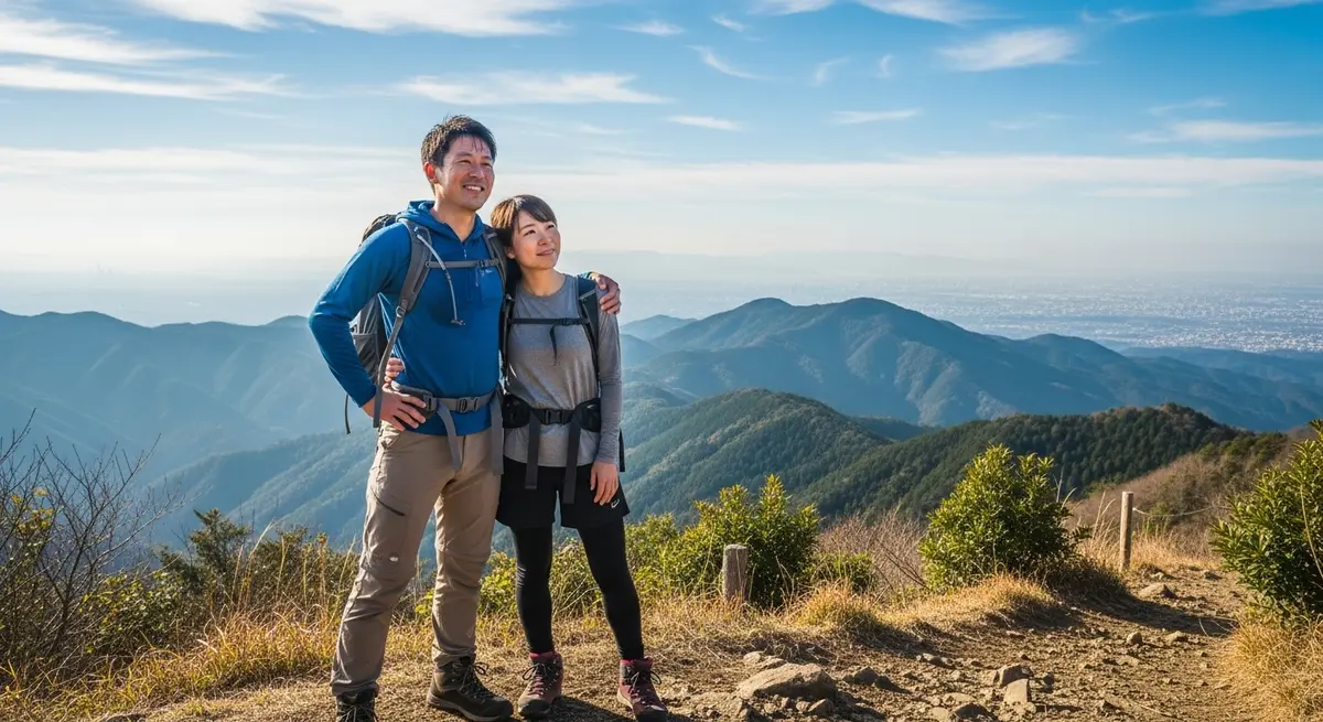 東京の山を安全に楽しむ登山者