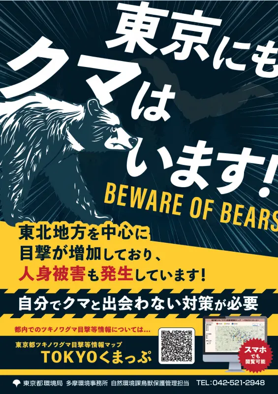 TOKYOくまっぷの案内フライヤー