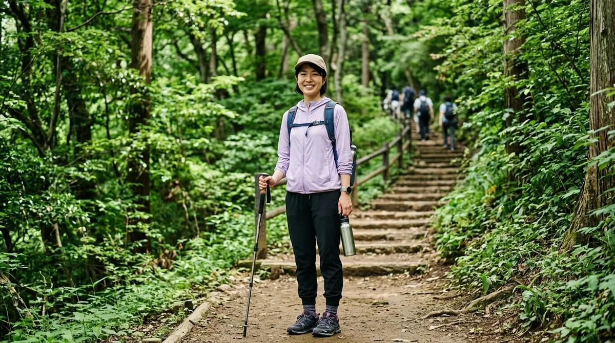 高尾山の服装はユニクロで全身揃う！コース別・季節別おすすめコーデと合計金額